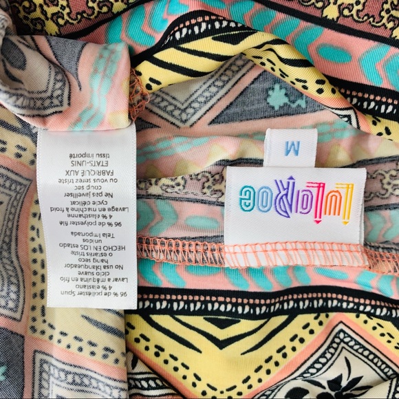 Lularoe /  Multicolor and Shape Skirt - Picture 8 of 8